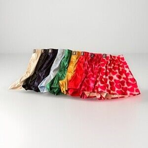 Savage x Fenty Satin Boxers Men’s Large NEW Multiple colors Sold Together